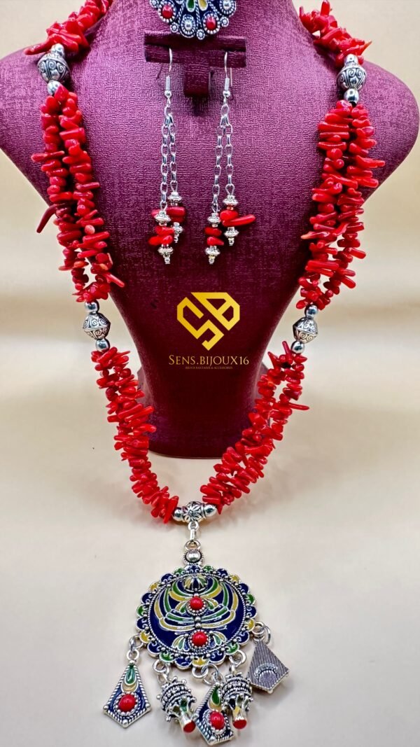 Parrure demi sautoire ( faux coraille )