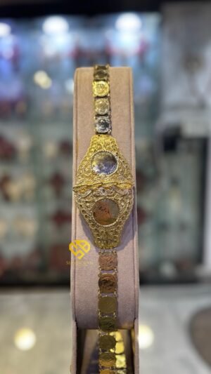 Ceinture lwiz mselsel  en bronze véritable – Dorure 24K garantie 10ans