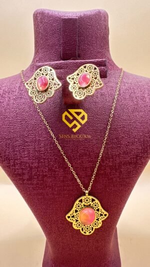 Duo khamsa  en Acier Inoxydable – Garantie 10 Ans