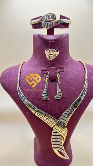 13e8d8a6-cc77-44a1-8fea-d3505a8635fb Parure XD plaquée Or 18K – Élégance identique à l’or