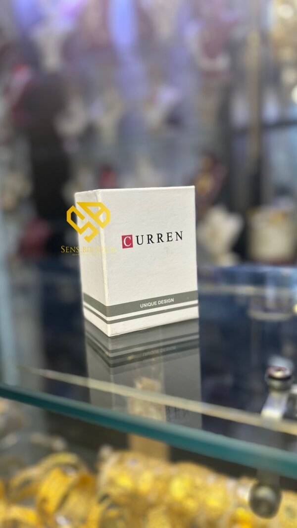 156130d1-10e4-4ece-97ef-5b73e61fa861 Montre CURREN Originale bleu nuit – Étanche – Bracelet Acier Inoxydable