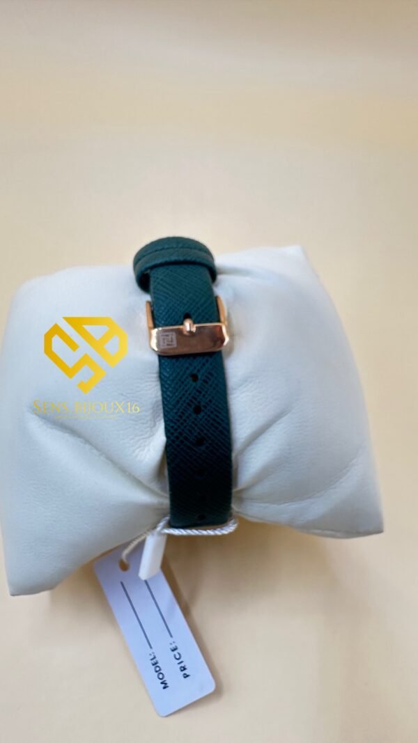 Montre NAVIFORCE Originale vert– Étanche – Bracelet en Cuir