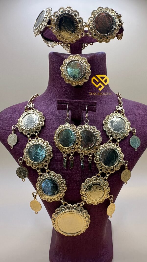 27502c11-d583-4142-a393-7539d58ccf58 ✨ Parure Fetla – Travail 100 % fait main, dorure 24 carats ✨