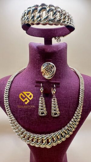 Parrure grazella plaqué or 18k identique a l’or