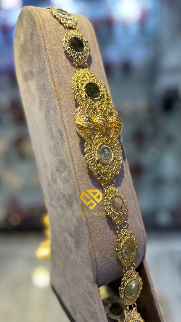 Ceinture houtta en bronze véritable – Dorure 24K garantie 10ans