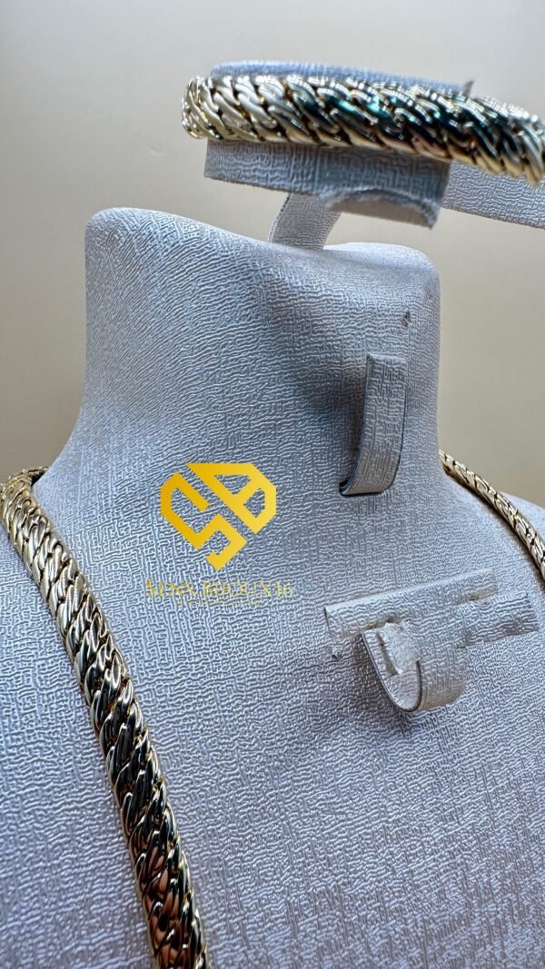 Parure spika serpent plaquée Or 18K – Élégance identique à l’or