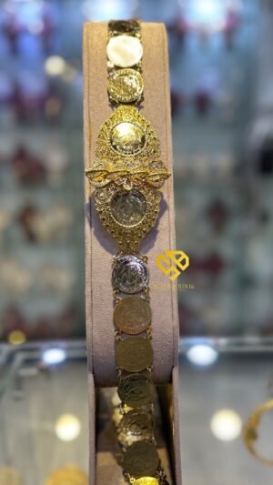 Ceinture dolara en bronze véritable – Dorure 24K garantie 10ans