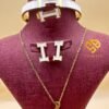 Parure hermes  en Acier Inoxydable – Garantie 10 Ans disponible en ( blanc -bleu - noir)