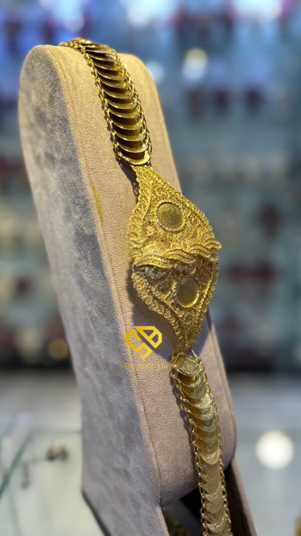 Ceinture houtta en bronze véritable – Dorure 24K garantie 10ans