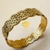 84e14347-9240-409c-970a-991ae33234a8 Bracelet Arabesque en Acier Inoxydable Doré 18 Carats – Garantie 10 Ans (petit model)