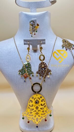 94cec0fe-2fc3-4dcd-a18c-87eba001262d Parure khamsa en Acier Inoxydable – Garantie 10 Ans