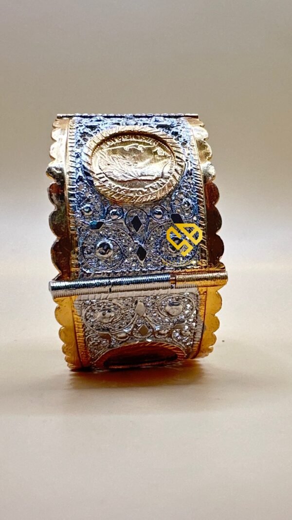 ✨ Bracelet en bronze plaqué or 18 carats – Finition premium ✨ garantie 10ans