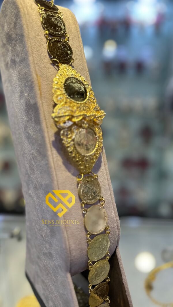 987fbdcb-d859-4c76-8144-95ea948d066d Ceinture dolara en bronze véritable – Dorure 24K garantie 10ans