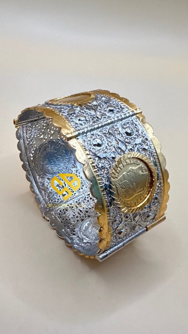 ✨ Bracelet en bronze plaqué or 18 carats – Finition premium ✨ garantie 10ans