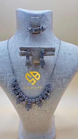 dee5784b-655d-49e8-8392-edd7f20402d4 Trio en Argent 925 Véritable – Zircon Authentique | Garantie à Vie