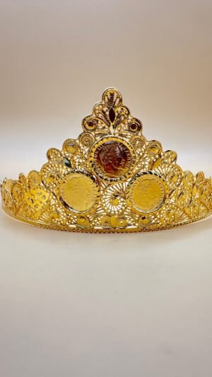 Couronne lwiza en bronze – Dorure 24K garantie 10ans