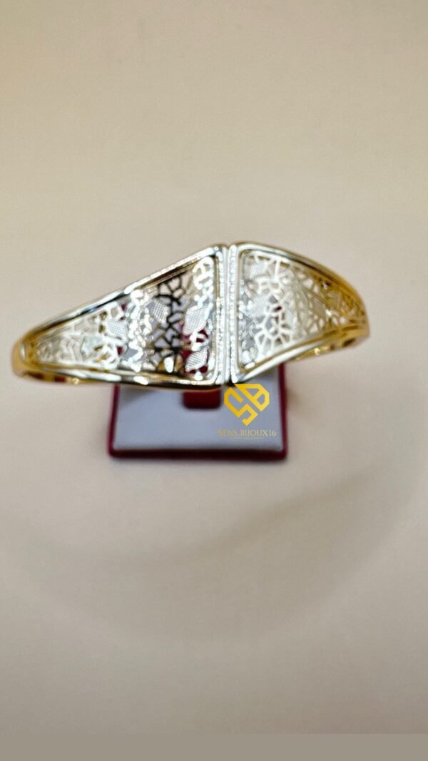 Bracelet XD Doré 18 Carats – Pierre Zircon – Finition Luxe