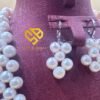 Duo Collier et Boucles Johar en Perles Naturelles – Garantie 10 Ans