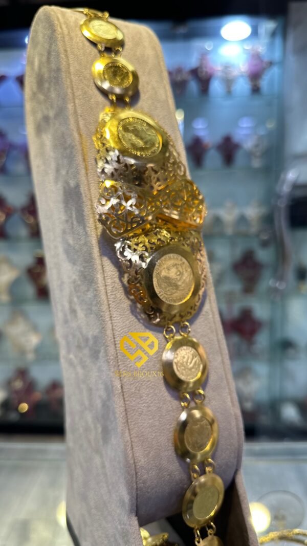 fc29cbff-386b-438d-bb62-450f9434c540 Ceinture plaka en bronze véritable – Dorure 24K garantie 10ans