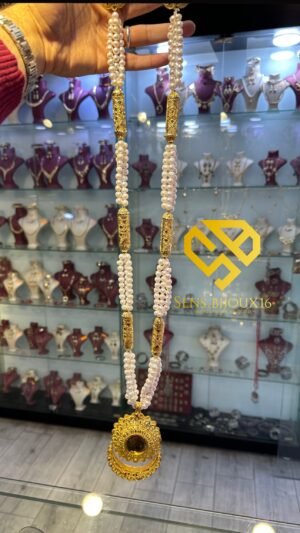 Sakhab en vrai bronze et djoher hor doré à l’or 22 carats – Garantie 10 ans