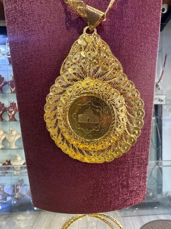 img_4286 Sautoir roza en Bronze Authentique – Dorure 24K motif kods