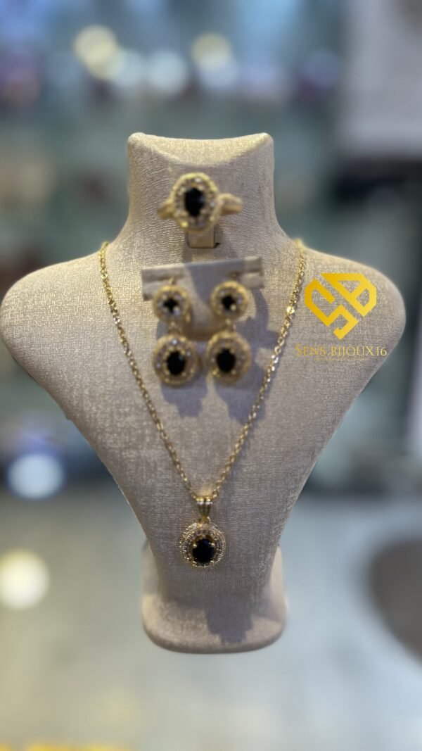 Trio en Plaqué Or 18 Carats – Élégance Moderne & Intemporelle